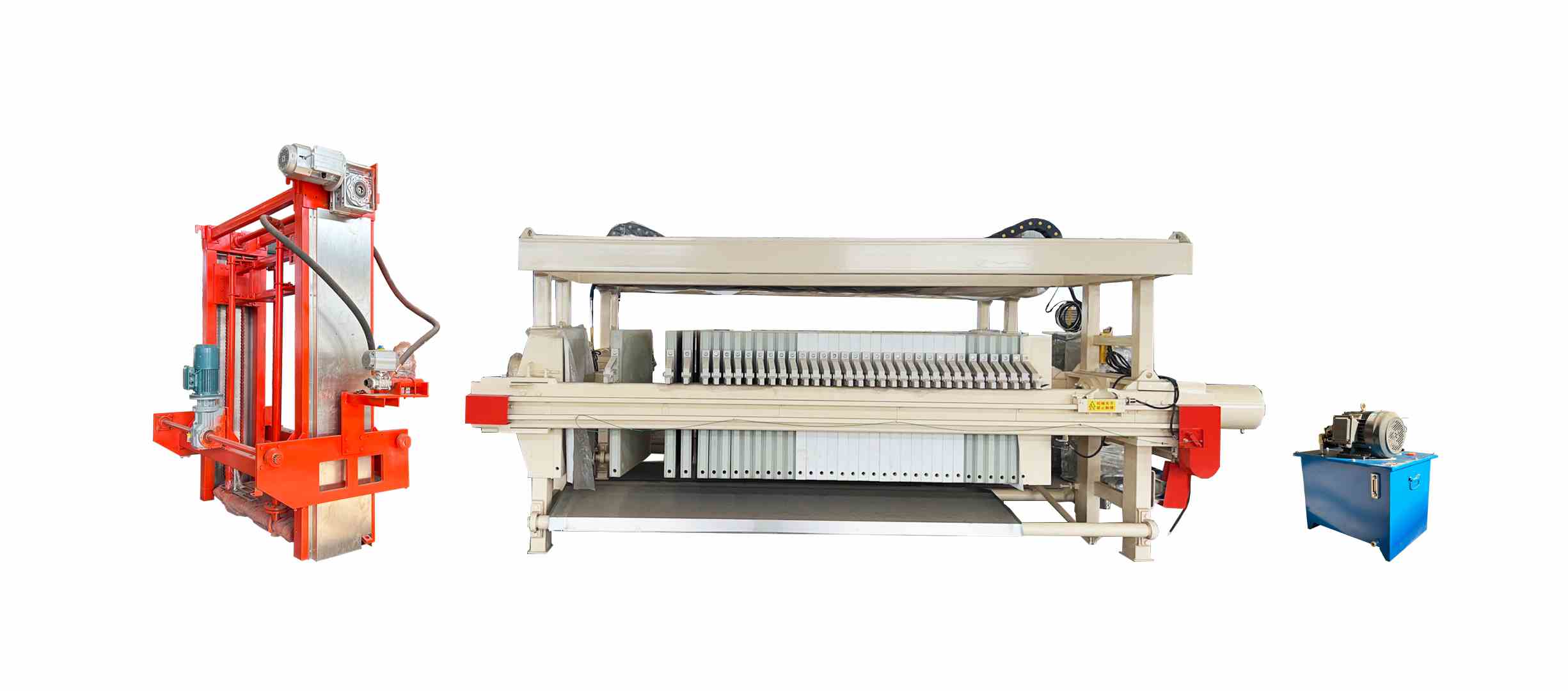 帶自動清洗濾布壓濾機(jī) 帶自動清洗濾布壓濾機(jī)